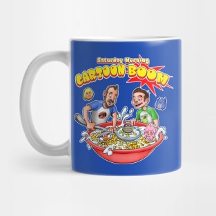 Cartoon Boom Retro Mug